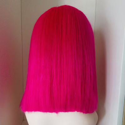 13X4 4X4 13X6 Lace Frontal Raw Brazilian Virgin Human Hair Wig Short Bob Wig