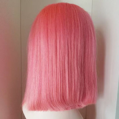 13X4 4X4 13X6 Lace Frontal Raw Brazilian Virgin Human Hair Wig Short Bob Wig