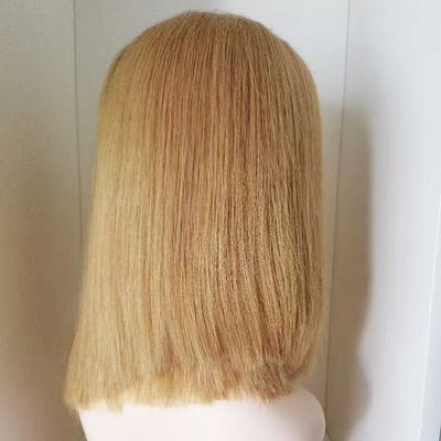 13X4 4X4 13X6 Lace Frontal Raw Brazilian Virgin Human Hair Wig Short Bob Wig