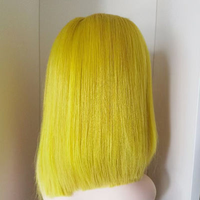 13X4 4X4 13X6 Lace Frontal Raw Brazilian Virgin Human Hair Wig Short Bob Wig