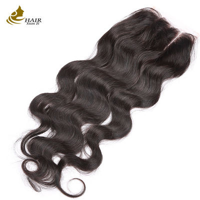 Wholesale Good Quality Brazilian Virgin Body Wave Human Hair 4*4 Lace Closure