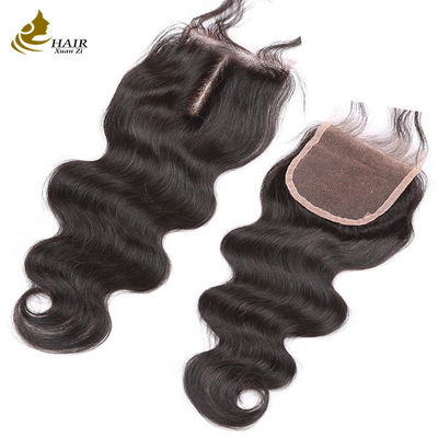 Wholesale Good Quality Brazilian Virgin Body Wave Human Hair 4*4 Lace Closure