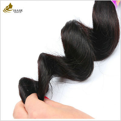 100% Human Virgin Remy Hair Double Drawn Brazilian Hair Extensions Human Hair Weft