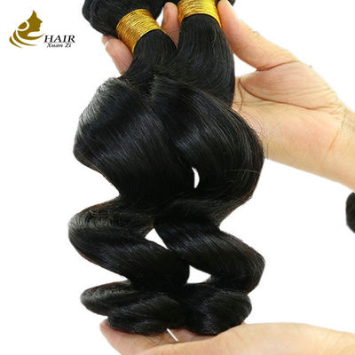 100% Human Virgin Remy Hair Double Drawn Brazilian Hair Extensions Human Hair Weft