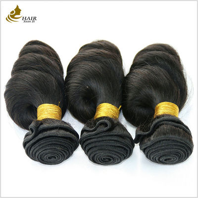 100% Human Virgin Remy Hair Double Drawn Brazilian Hair Extensions Human Hair Weft