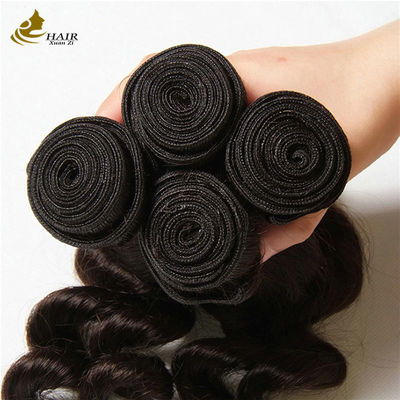 100% Human Virgin Remy Hair Double Drawn Brazilian Hair Extensions Human Hair Weft