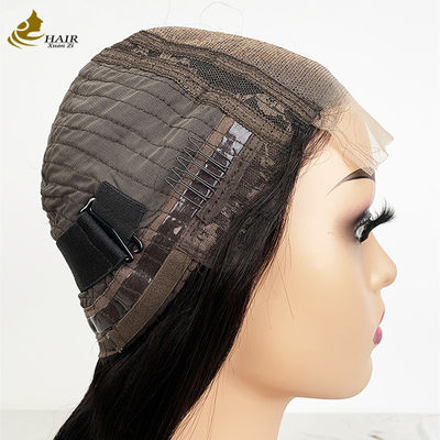 Virgin Brazilian Hair Straight Silk Top Full Lace Wigs for Women Human Hair