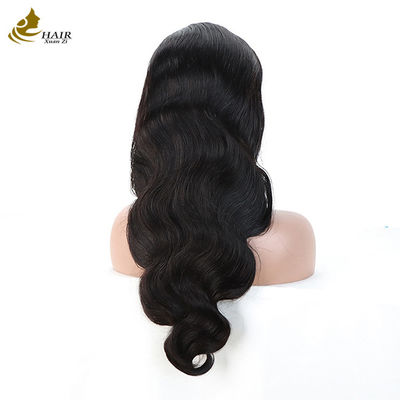 Vendors Wholesale 6*6 Frontal Lace Virgin Human Hair Natural Black Straight Wigs With Anti-Slip Strips