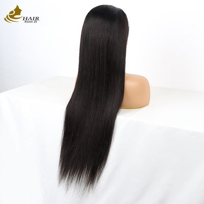 Wholesale Human Hair Wig HD 13X4 Transparent Lace Frontal Pre Plucked Hair Wigs