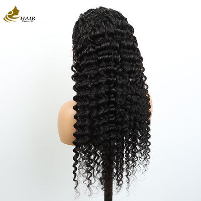 Wholesale Transparent 13X4 Lace Front Kinky Curl Brazilian Virgin Human Hair Wig