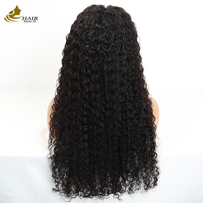 Wholesale Transparent 13X4 Lace Front Kinky Curl Brazilian Virgin Human Hair Wig