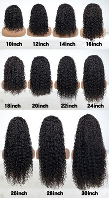 Wholesale Transparent 13X4 Lace Front Kinky Curl Brazilian Virgin Human Hair Wig