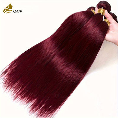 Extensions 99J Winered Burguney Color Human Hair Bundles