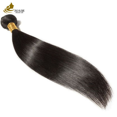 No Shedding Virgin Human Hair Straight Hair Weft Machine Double Weft