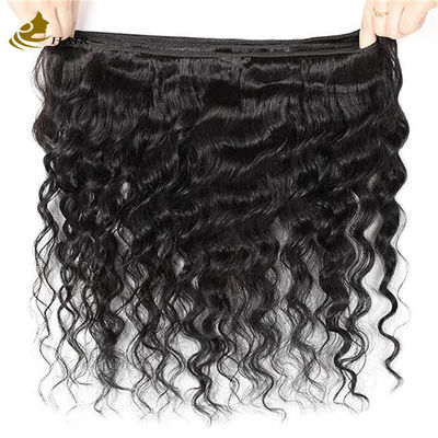 Tangle Free Gradient Deep Wave Virgin Human Hair Bundles Extensions