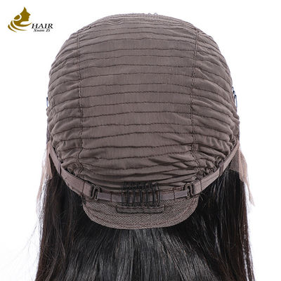 13*4 Lace Deep Curly Wave Human Hair Wigs Natural Black Virgin Hair Wig