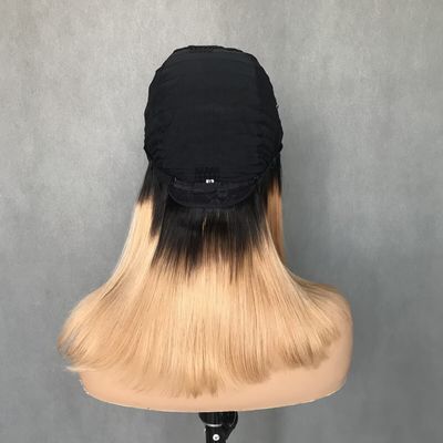 U Part Wig T1b/27 Color Beginner Friendly Straight Glueless Protective Style Human Hair Wig 150% Density