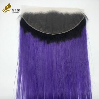 50-120g 13X6 Swiss Lace Brazilian 100% Virgin Human Hair Straight Lace Closure