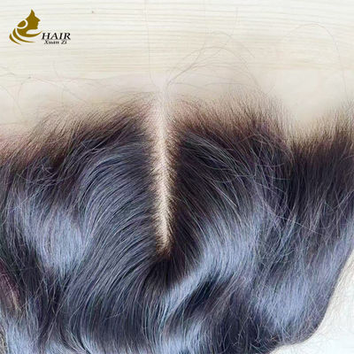 New Popular Floating Buckle Natural Hairline Human Hair Lace Closure
