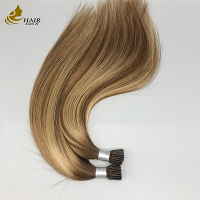 Wholesale Cuticle Aligned I Tip Human Hair Extensions