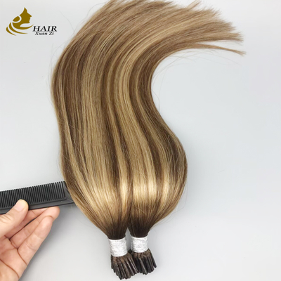 Wholesale Cuticle Aligned I Tip Human Hair Extensions