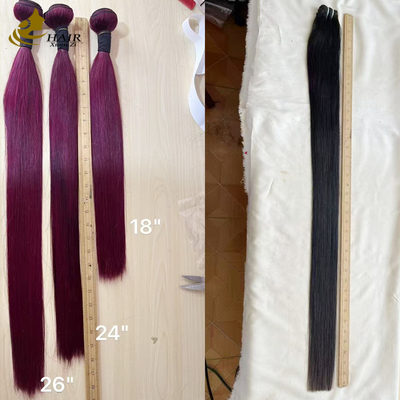 38inch 40inch Natural Black Straight Virgin Human Hair Bundles For Sale