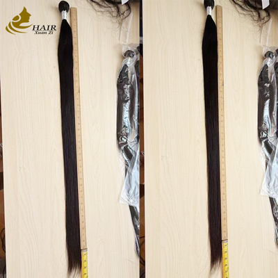 38inch 40inch Natural Black Straight Virgin Human Hair Bundles For Sale