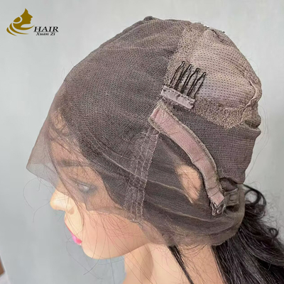 Custom Dark Brown Lace Full Lace Human Hair Wig