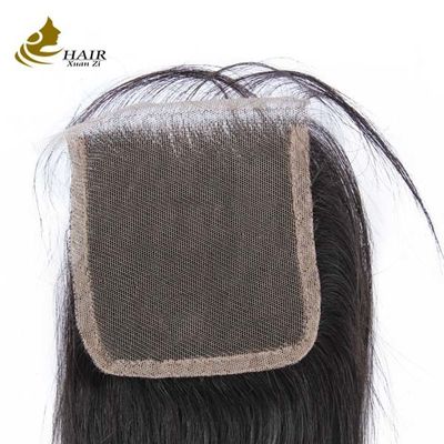 Brazilian Swiss Virgin Human Hair Lace Closure 4x4 7x7 8x8 OEM