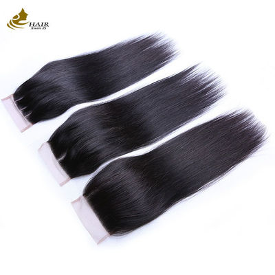 Brazilian Swiss Virgin Human Hair Lace Closure 4x4 7x7 8x8 OEM