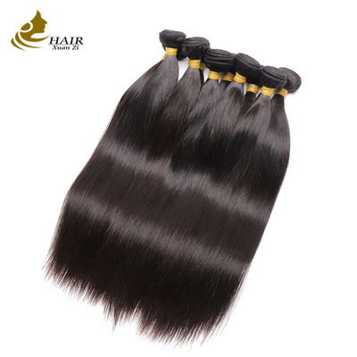 Wholesale Raw Indian Hair Vendor 24inch Straight Natural Black Virgin Human Hair Bundles