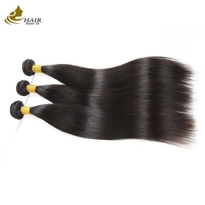 Wholesale Raw Indian Hair Vendor 24inch Straight Natural Black Virgin Human Hair Bundles