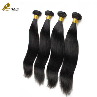 Soft And Smooth Brazilian Human Hair Bundle Bone Straight Natural Black Hair Weft
