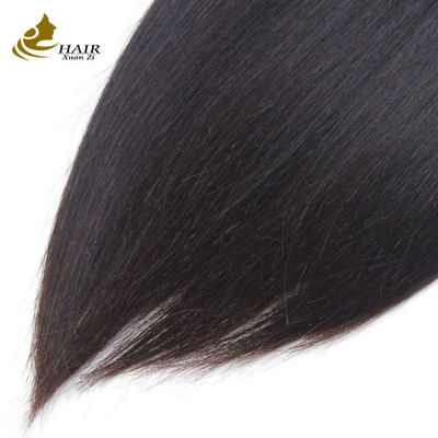 Unprocessed Brazilian Remy Human Hair Extensions Virgin Human Hair Bundles With Closure