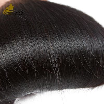 Unprocessed Brazilian Remy Human Hair Extensions Virgin Human Hair Bundles With Closure
