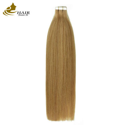 High Qulity Invisible Real 100 Virgin Remy Human Extensions Hair Tape In Hair Extensions