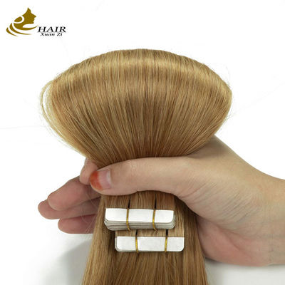 High Qulity Invisible Real 100 Virgin Remy Human Extensions Hair Tape In Hair Extensions