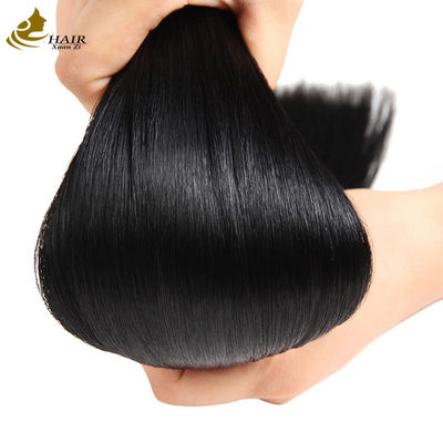 Black Invisible Tape In Hair Extensions One Sided 100g Virgin Human Hair Extensions