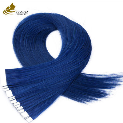 Tangle Free Invisi Tape In Hair Extensions Colored Soft Silky