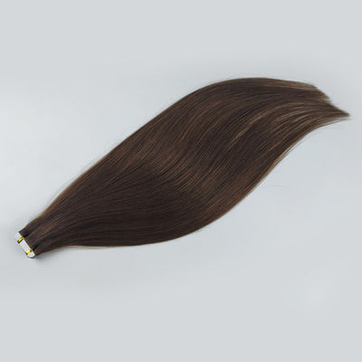 100% Remy Human Hair Straight Wave Hair Tape In Hair Extensions For Women