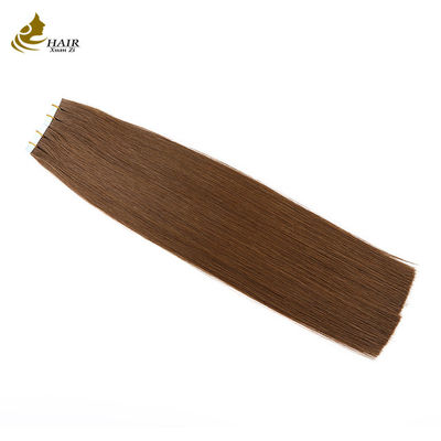 PU Hair Extensions Remy Tape In Hair Extension 100% Human Hair Extensions
