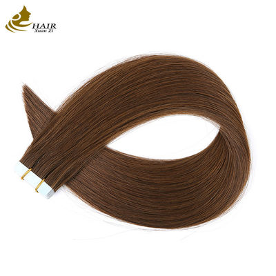 PU Hair Extensions Remy Tape In Hair Extension 100% Human Hair Extensions