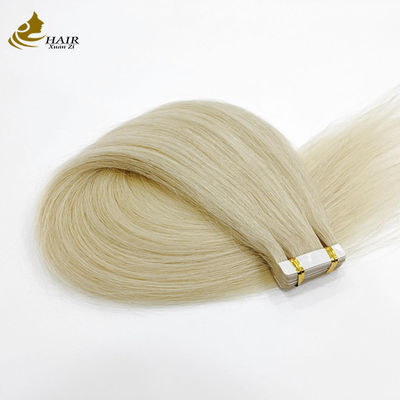 Brazilian Remy Virgin Human Hair Extensions PU Tape In Human Hair Extensions