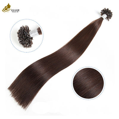 Top Quality Natural Real 100 Virgin Remy Human Hair Extensions U Tip Nail Hair Extensions