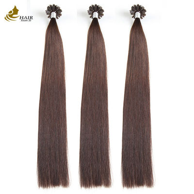 Top Quality Natural Real 100 Virgin Remy Human Hair Extensions U Tip Nail Hair Extensions