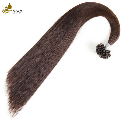 Top Quality Natural Real 100 Virgin Remy Human Hair Extensions U Tip Nail Hair Extensions