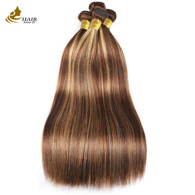 Piano 4/27 Ombre Human Hair Extensions Highlight 100 Virgin Human Hair Bundles