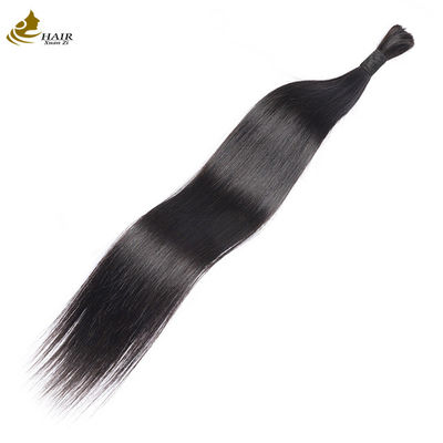 Double Drawn Bone Straight Vietnam Hair Cuticle Aligned Virgin Raw Remy 100% Bulk Human Hair for Braiding