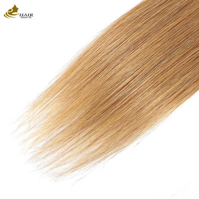 Grade 10A Indian Virgin Human Hair Bundles 27# Straight Hair Weft