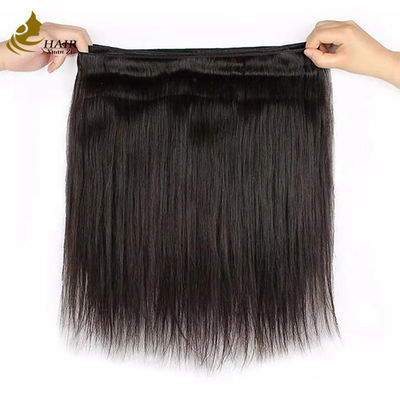 Grade 12A Brazilian Indian 100% Raw Remy Virgin Human Hair Extension Natural Black